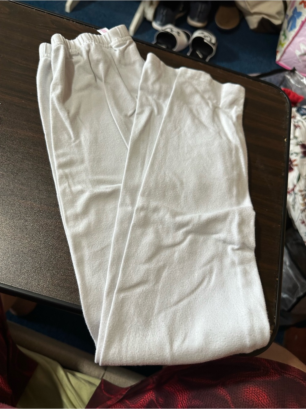 Xhilaration White Fleece-Lined Leggings